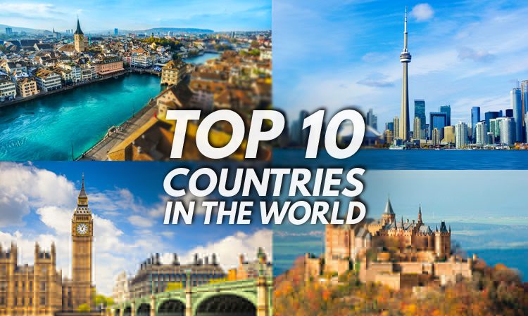 Top 10 Countries in the World