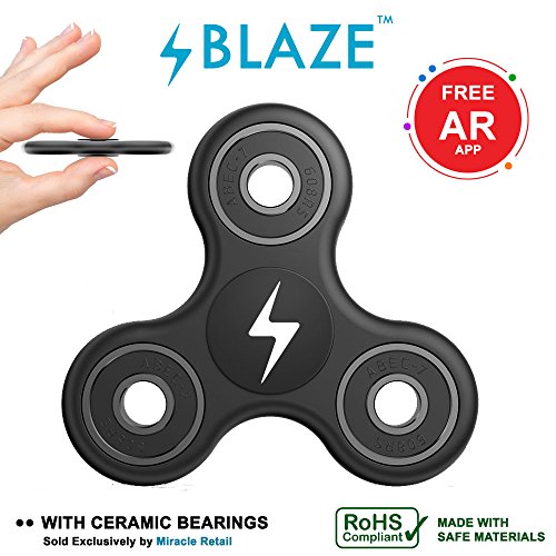 Blaze-Black Top 10 Best Fidget Spinner In India