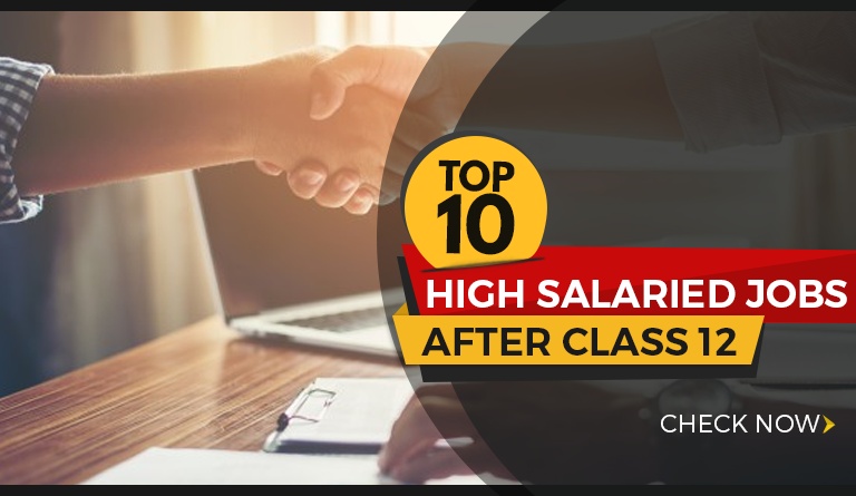 Top 10 Highest Salaried Jobs After Class 12 in 2019