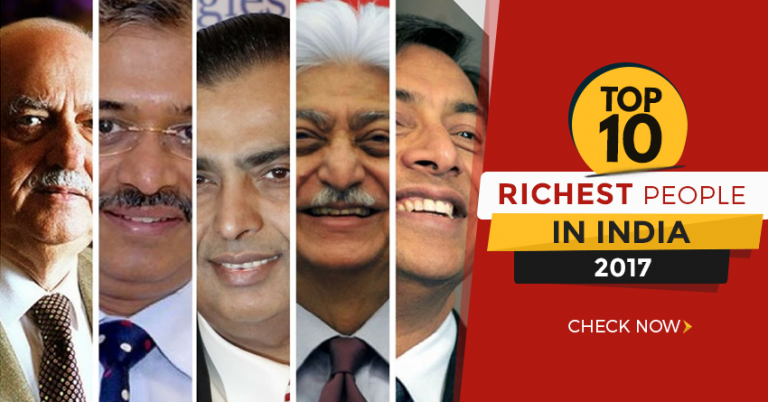 Top 10 Richest People in India 2019