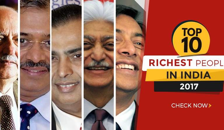 Top 10 Richest People in India 2019