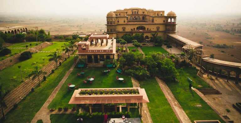 Hanging Gardens Tijara Fort, Rajasthan