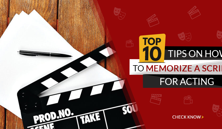 10 Tips on How to Memorize a Script for Acting