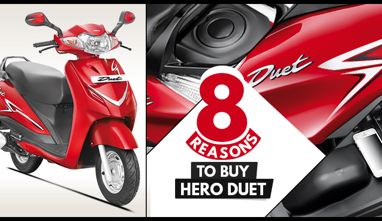 8 Reasons to Buy Hero Duet Scooter