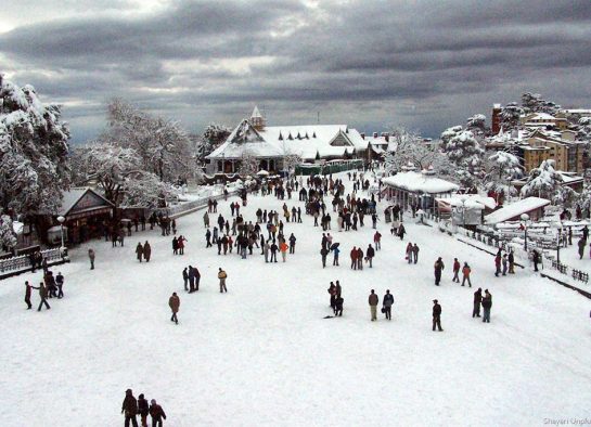 The Shimla Ridge and The Christ Church