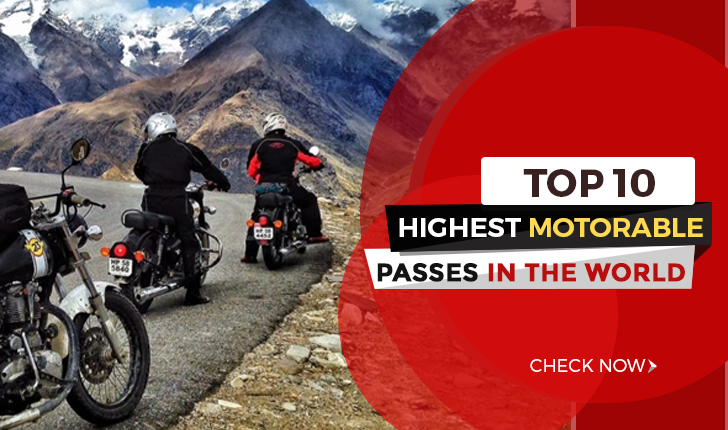 highest motorable passes in the world