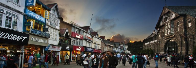 Mall Road shimla - things to do in Shimla Manali