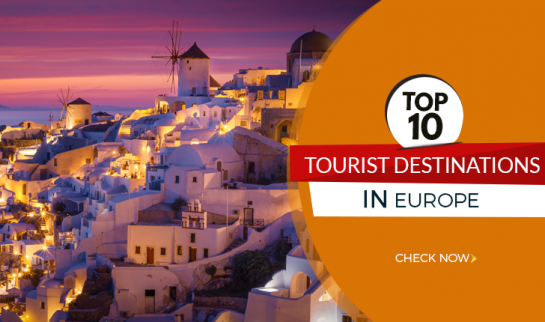 tourist destinations in Europe