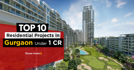 residential projects in Gurgaon under 1 CR