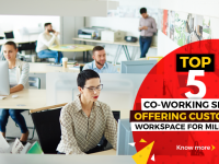 top 5 coworking spaces offering customized workspace for millennials