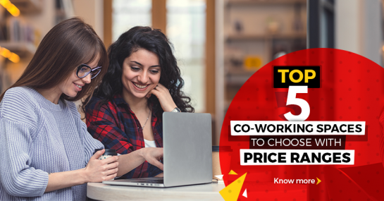 coworking spaces to choose with price ranges