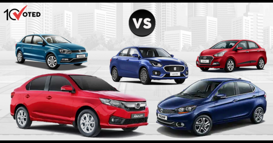 Honda Amaze vs Maruti Dzire vs Hyundai Xcent vs Tata Tigor vs Volkswagen Ameo